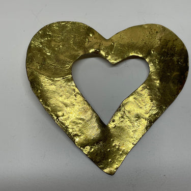 Large Gold Textured Heart Bloomers and Frocks